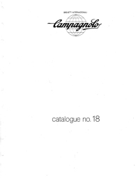 Campangolo 1981 Catalog Cover