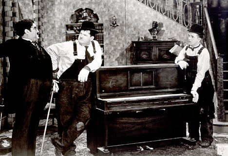 Laurel and Hardy Piano Movers