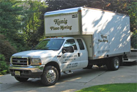 Kunis Piano Movers truck