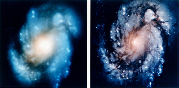 Hubble Space Telescope WF/PC and WFPC2 images (151,981 bytes)