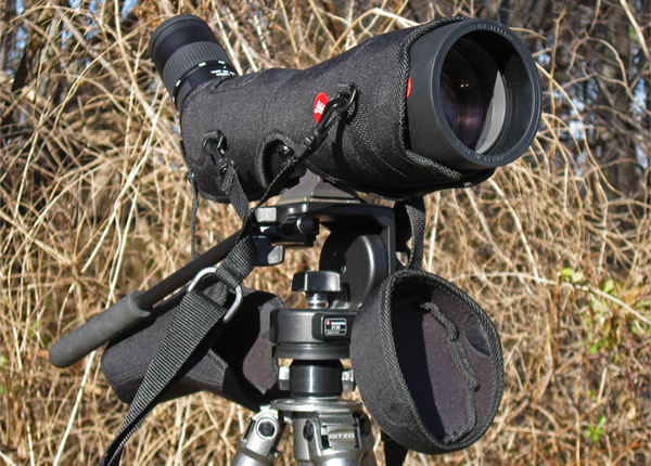 Leica Apo-TELEVID 82 Angled Telescope in Field Case - ready for use (220,079 bytes)