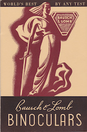 Bausch & Lomb Binoculars, catalog with 1940 price sheet