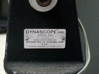 Criterion Dynascope RV-6 Telescope of 1962