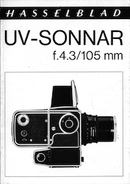 Hasselblad UV-Sonnar Brochure