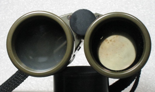 Leitz binocular fogged and with spotted mildew on prisms (53,541 bytes)