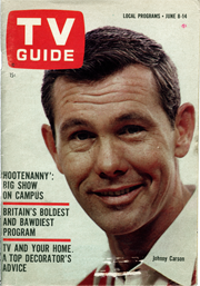 Johnny on TV Guide cover June 1963