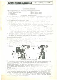 Polarex Unitron Supplementary Instruction Manual (17,682 bytes)