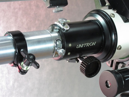 Unitron 3 inch telescope De-Luxe focuser (60,799 bytes)