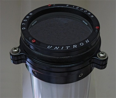 Unitron 3 inch (75mm) objective lens (49,728 bytes)