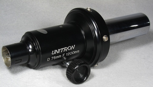 original Unitron 3 inch telescope standard/ focuser (56,233 bytes)