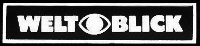 Weltblick 'Eye' logo sticker, as found on their telescopes focusers in Company Seven archives and exhibits (51,188 bytes)