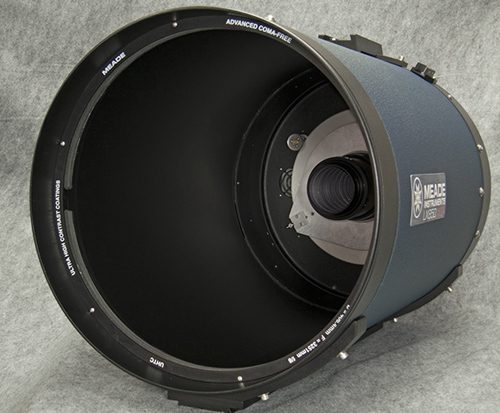 Meade 16 inch LX850 ACF F8 telescope OTA in for service at Company Seven (101,114 Bytes)