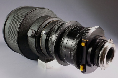 Nikkor 300mm F/2 ED IF Lens modified by Century at Company Seven (50,067 bytes)
