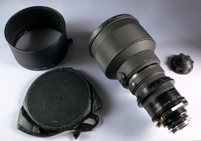 Nikkor 300mm F/2 ED IF lens modified by Century at Company Seven (51,883 bytes)