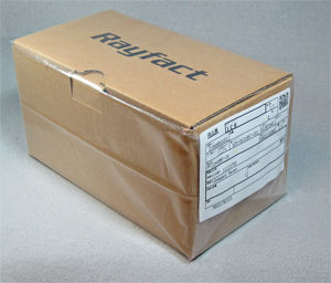 packing box provided with the UV-105 lens from Company Seven