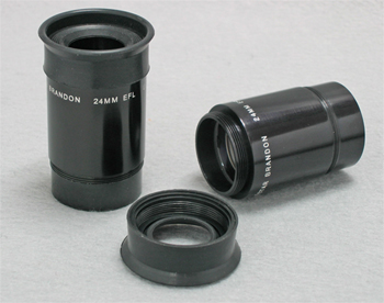 Questar Brandon 24 mm Eyepieces (63,291 bytes).