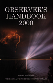 cover of Observers Handbook 2000 issue