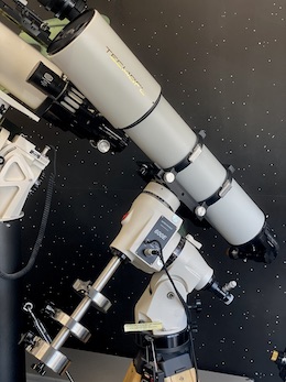 TEC APO140FL apochromatic refracting telescope, added to Company Seven's exhibit area