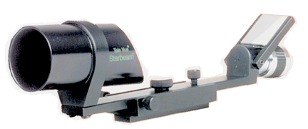 TeleVue Starbeam Sight front left view, showing Right Angle view Mirror (37,9017 bytes)